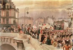 The Departure of the Volunteers 1792 (w/c on paper 1907) The Departure of the Volunteers 1792 (w/c on paper 1907)