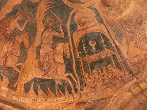 Images Dated 24th June 2012: Depicting an internal view with wall paintings