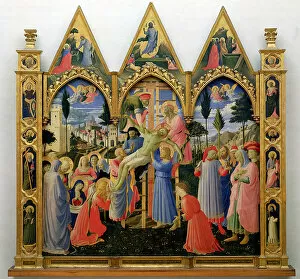 Joseph Of Arimathaea Gallery: Deposition of Christ, 1432-1434 (tempera on panel)