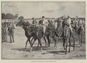 The Derby, going down to the Starting Post (litho) The Derby, going down to the Starting Post (litho)