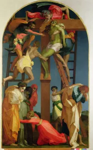 The Descent from the Cross, 1521 (oil on panel) (for detail see 85136) The Descent from the Cross, 1521 (oil on panel) (for detail see 85136)