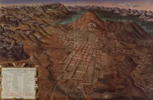 Description of Cerro Rico and the Imperial Municipality of Potosi, 1758 (oil on canvas) Description of Cerro Rico and the Imperial Municipality of Potosi, 1758 (oil on canvas)