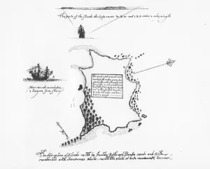 Description of Isla Escudo de Veraguas by Francis Drake (pen & ink on paper) Description of Isla Escudo de Veraguas by Francis Drake (pen & ink on paper)
