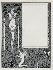 Design for Title Page of Salome, 1899 (litho) Design for Title Page of Salome, 1899 (litho)