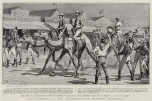 Development of the Goldfields in Western Australia (litho) Development of the Goldfields in Western Australia (litho)