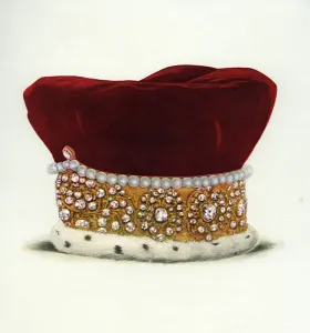 The Diadem of Queen Mary of Modena from the Crown Jewels of England, 1919 (colour litho) The Diadem of Queen Mary of Modena from the Crown Jewels of England, 1919 (colour litho)