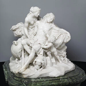 True Love Gallery: Diana and Endymion, 1752 (marble)