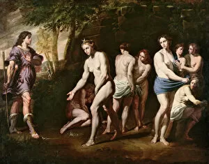 Diana and her Nymphs Surprised by Actaeon