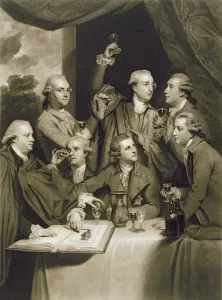 The Dilettanti Society, engraved by William Say, 1812 (mezzotint on paper) The Dilettanti Society, engraved by William Say, 1812 (mezzotint on paper)