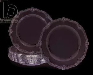 Dinner Plates, The Leinster Service, 1745-46 (silver) Dinner Plates, The Leinster Service, 1745-46 (silver)