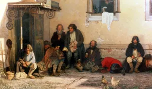 Dinner at the Zemstvo, 1872 (oil on canvas) Dinner at the Zemstvo, 1872 (oil on canvas)
