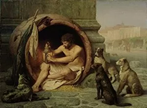Diogenes, 1860 (oil on linen)