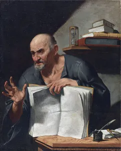 Dionysius Cato (3eme ou 4eme siecle) - Peinture de Agostino Scilla (1629-1700) Dionysius Cato (3eme ou 4eme siecle) - Peinture de Agostino Scilla (1629-1700)
