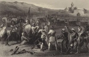 Disarming the 11th Irregular Cavalry at Berhampore (engraving) Disarming the 11th Irregular Cavalry at Berhampore (engraving)