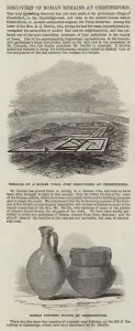 Discovery of Roman Remains at Chesterford (engraving) Discovery of Roman Remains at Chesterford (engraving)