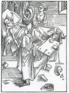 Of them that be diseasyd and seke and ar impacient and inobedyent to the Phesycyan Of them that be diseasyd and seke and ar impacient and inobedyent to the Phesycyan
