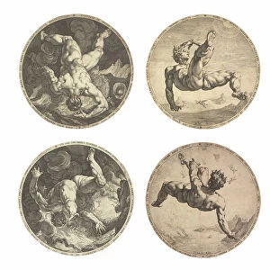 Baroque Style Collection: The Four Disgracers, 1588 (engraving)