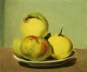 Arthur Clifton Goodwin Gallery: Dish of Apples and Quinces, (oil on canvas)