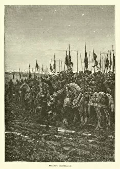 Battle Of Agincourt Gallery: Already distressed (engraving)