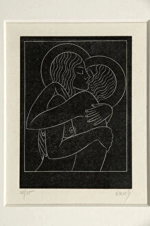 Divine Lovers, 1922 (woodcut)