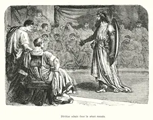 Divitiac admis dans le senat romain (engraving) Divitiac admis dans le senat romain (engraving)