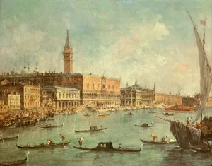 The Doges Palace and the Molo from the Basin of San Marco, Venice, c The Doges Palace and the Molo from the Basin of San Marco, Venice, c