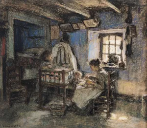 Domestic Interior, Wissant, 1913 (pastel on paper) Domestic Interior, Wissant, 1913 (pastel on paper)