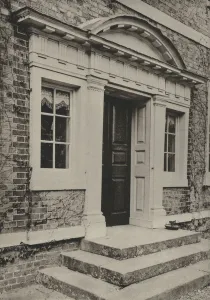 Doorway, The Broad, Hellingly, Sussex (b/w photo) Doorway, The Broad, Hellingly, Sussex (b/w photo)