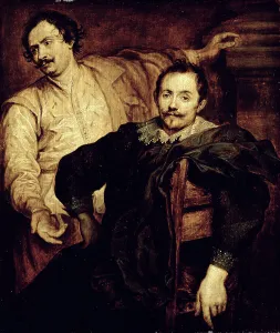 Double Portrait of the de Wael Brothers Lucas (1591-1661) and Cornelis (1592-1667 Double Portrait of the de Wael Brothers Lucas (1591-1661) and Cornelis (1592-1667