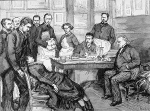 Dr. Jean Martin Charcot's experience on a patient at the school of the psychiatric Dr. Jean Martin Charcot's experience on a patient at the school of the psychiatric