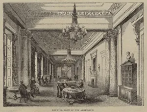 Drawing room at the Athenaeum Club, London (engraving) Drawing room at the Athenaeum Club, London (engraving)