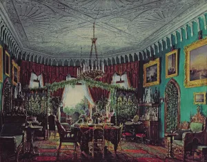 Drawing Room of Empress Alexandra Feodorovna (1798-1860) 1850s (w/c on paper) Drawing Room of Empress Alexandra Feodorovna (1798-1860) 1850s (w/c on paper)
