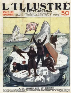 A drift on an iceberg: seven Glace Bay seal fishermen venturing around Cape Breton were A drift on an iceberg: seven Glace Bay seal fishermen venturing around Cape Breton were