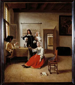 The drinker An alcoholic woman in a Flemish house surrounded by other drinkers The drinker An alcoholic woman in a Flemish house surrounded by other drinkers