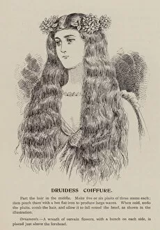 Druidess Coiffure (engraving)