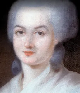 Detail du Portrait of Olympe de Gouges (Detail) (Marie Gouze, dite Olympe de Gouges Detail du Portrait of Olympe de Gouges (Detail) (Marie Gouze, dite Olympe de Gouges
