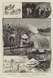 A Duck-Shooting Expedition in India (engraving) A Duck-Shooting Expedition in India (engraving)