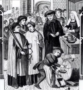 Dues on Wines, granted to the Chapter of Tournai by King Chilperic Dues on Wines, granted to the Chapter of Tournai by King Chilperic