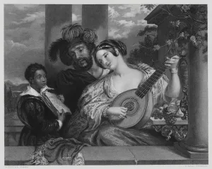 The Duett, from the picture in the Vernon Gallery (engraving) The Duett, from the picture in the Vernon Gallery (engraving)