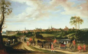 The Dutch Envoy Adriaan Pauw arriving at Munster, 1648 The Dutch Envoy Adriaan Pauw arriving at Munster, 1648