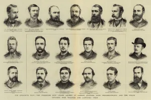 The Dynamite Plot, the Prisoners now under Arrest in London charged with Treason-Felony The Dynamite Plot, the Prisoners now under Arrest in London charged with Treason-Felony