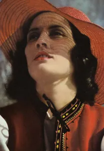 Early colour photography: The Pianist Dea Comuni, Florence (colour photo) Early colour photography: The Pianist Dea Comuni, Florence (colour photo)
