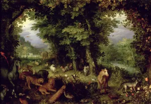 Earth or The Earthly Paradise, 1607-08 (oil on copper) Earth or The Earthly Paradise, 1607-08 (oil on copper)