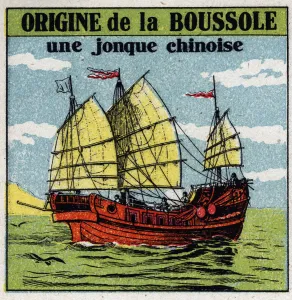 Earth magnetism: ancient Chinese junk using the first comps Earth magnetism: ancient Chinese junk using the first comps
