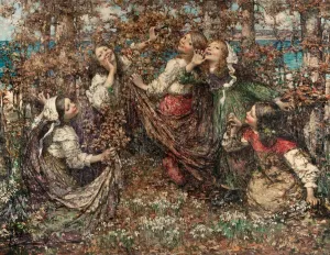 The Earth's Awakening, 1909 (oil on canvas) The Earth's Awakening, 1909 (oil on canvas)