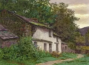 Grasmere Gallery: Easedale Cottage, 1882 (gouache and w / c on paper)