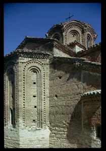 Balkan Peninsula Gallery: East end of the church, built in 1295 (photo)