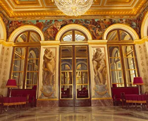 East wall of the King's Salon decorate by Eugene Delacroix (1798-1863), 1837 East wall of the King's Salon decorate by Eugene Delacroix (1798-1863), 1837