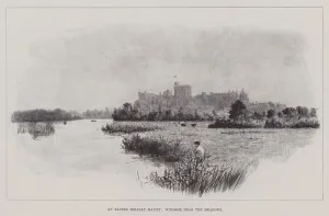 An Easter Holiday Haunt, Windsor from the Meadows (litho) An Easter Holiday Haunt, Windsor from the Meadows (litho)