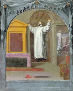The Ecstasy of Father Jean Birelle (oil on canvas) The Ecstasy of Father Jean Birelle (oil on canvas)